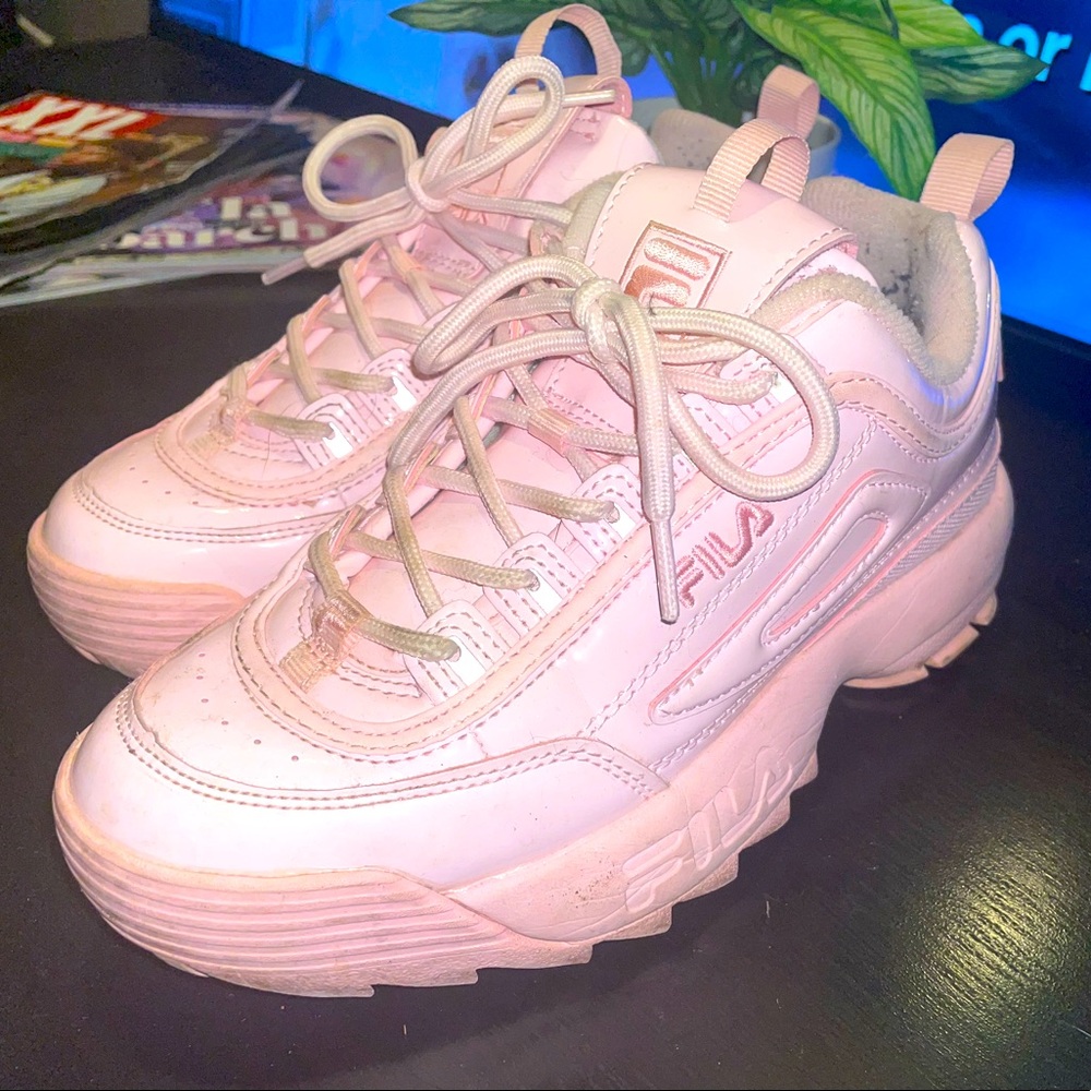 Pink Fila Disrupter 2 🎀